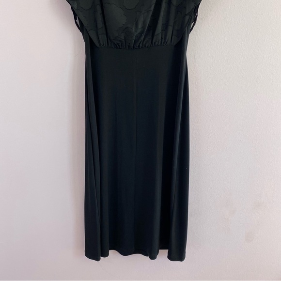 NEW Macy’s Connected Apparel Cape-Overlay Sheath Dress size 10 - Picture 11 of 13
